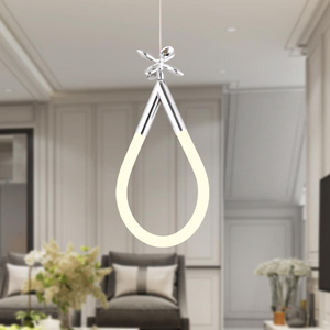 Vojens Tekli Krom Ledli 11 Watt Kelebek Detaylı Modern Koridor, Yatak Odası Salon Sarkıt Led Avize
