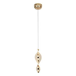 Apliqa Gupse Tekli 11 Watt Ledli Modern Tasarım Oturma Odası Salon Avize görseli 2