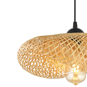 Apliqa Edna Tekli Rattan Modern Tasarım Oturma Odası Avize görseli 4