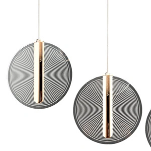 Apliqa Dustin 5'li Sıralı 3 Renk 75 Watt Gold Kristal Ledli Modern Oturma Odası Salon Sarkıt Avize görseli 4