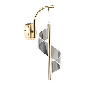 Apliqa Jadon Modern Gold 3 Renkli 2 Watt Tasarım Salon Koridor Ledli Salon Aplik görseli 3