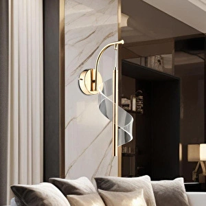Apliqa Jadon Modern Gold 3 Renkli 2 Watt Tasarım Salon Koridor Ledli Salon Aplik görseli 1