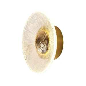Apliqa Eterno Gold 3 Renkli Kristal Led Aplik görseli 4