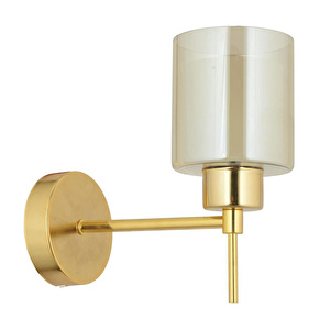 Apliqa Cemre Gold Duvar Lambası Modern Yatak Odası-yatak Başı Tasarım Duvar Aplik görseli 5