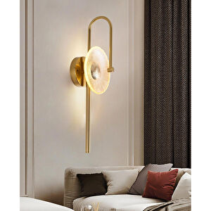 Apliqa Velora Gold 3 Renkli Salon, Yatak Başı Led Aplik görseli 1