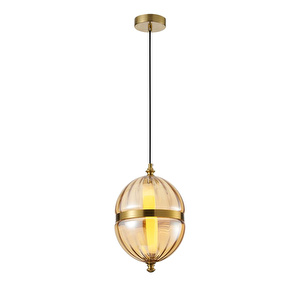 Apliqa Dolly 6 Watt 3000k Ledli Bal Camlı Tekli Sarkıt Led Avize görseli 3