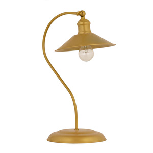 Apliqa İklim Gold Retro Tasarım Modern Çalışma Masası Lambası görseli 5