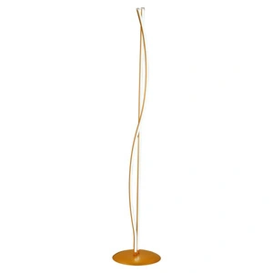 Apliqa Palmiro Gold 64 Watt Modern Tasarım Salon Ledli Metal Lambader görseli 2