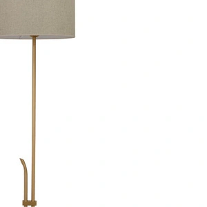 Apliqa Jolly Eskitme Şapkalı Eskitme Modern Tasarım Ayaklı Abajur Lamba Metal Lambader görseli 5