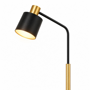 Apliqa Gerodi Siyah Retro Başlıklı Modern Dekoratif Köşe Lambader görseli 4