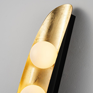 Apliqa Alba Gold 3'lü Modern Salon Aplik görseli 5