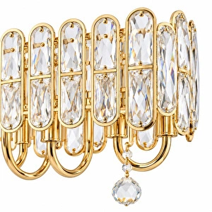 Apliqa Tortes 80'lik Gold Kristal Taşlı Avize görseli 4
