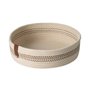 Mudo Home Venus Düzenleyi̇ci̇ Sepet Bej Ekru 8x25 Cm görseli 3