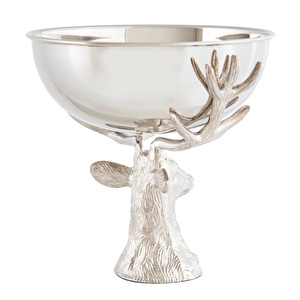 Mudo Home Mois Deer Dekorati̇f Kase 33x26x37 Cm görseli 3