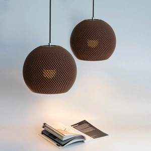 Soli Workshop Alva Small Sarkıt Aydınlatma - Walnut görseli 4