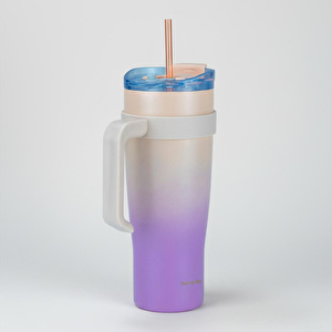 Bernardo Alto Pipetli Termos Bardak Pembe 1000ml