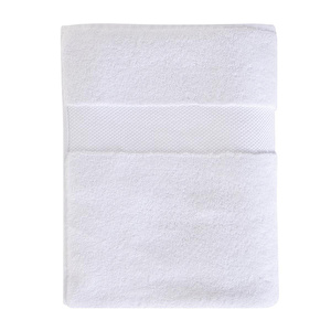 Mudo Home Classy Banyo Havlusu Beyaz 90x150 Cm görseli 3