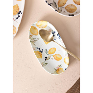 The Mia Limoncello Oval Servis 2li 26 Cm Lmn023 görseli 1