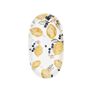 The Mia Limoncello Oval Servis 2li 26 Cm Lmn023 görseli 5