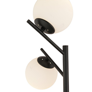 Mudo Home Rena 3lü Si̇yah Lambader 30x175 Cm görseli 3
