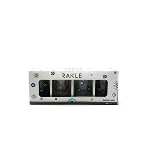 Rakle Good Luck 4'lü Shot Bardağı Seti 34 Cc
