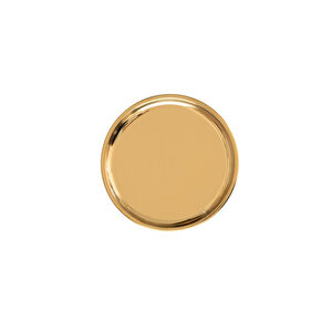 Beige & Stone Gold 23 Cm Servis Tabağı Sunum Tepsisi