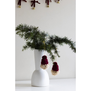 Yılbaşı 2li Set Cüce Çam Ağacı Noel Baba Süs