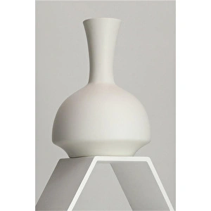 Beige & Stone Odessa Pure Vazo Dekoratif Obje görseli 4