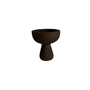 Beige & Stone Mushroom Vazo Dekoratif Obje görseli 5