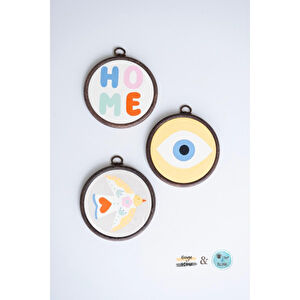 Beige & Stone X Blink Studio Colour Like Never Before Yetişkin Figürleri Kasnak Boyama Seti