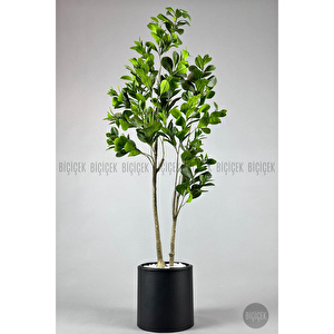Biçiçek Yapay Manolya Ağacı 150-180cm Siyah