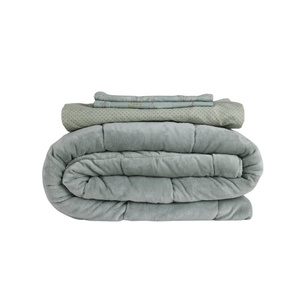 Othello Tek Kişilik Çift Taraflı Welsoft Comforter Yorgan Seti Yeşil 155x215 Cm - Dormio Soft Bloom Serisi görseli 5