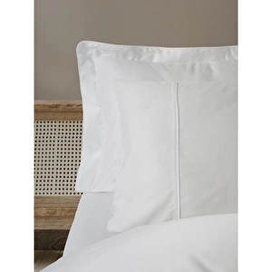 Cotton Box Silky Saten King Size Nevresim Takımı Beyaz görseli 2