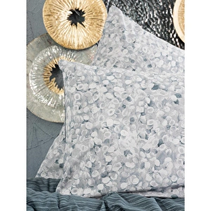 Cotton Box Minimal Tek Kişilik Lastikli Çarşaflı Nevresim Takımı Molly Antrasit