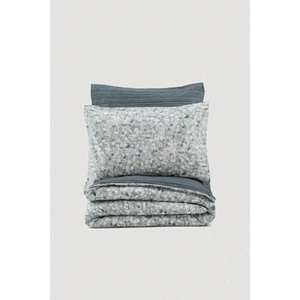 Cotton Box Minimal Tek Kişilik Lastikli Çarşaflı Nevresim Takımı Molly Antrasit