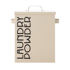 Mudo Home Roma Deterjanlik Mat Bej 18x15x23 Cm