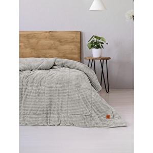Cotton Box Wave Çift Kişilik Yorgan Gri 195x215 Cm