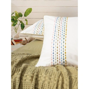 Cotton Box Aura Tek Kişilik Pike Takımı Pebble Hardal