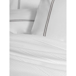 Cotton Box Classic Çeyizlik Çift Kişilik Pikeli Nevresim Takımı Mehveş Beyaz