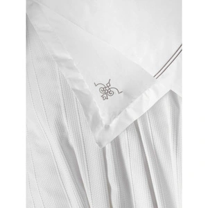 Cotton Box Classic Çeyizlik Çift Kişilik Pikeli Nevresim Takımı Güher Beyaz