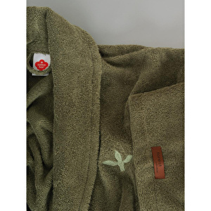 Cotton Box Wellness Bornoz Forest Yeşil L/xl