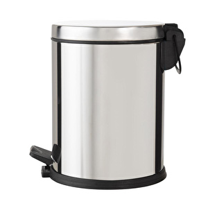 Mudo Home 5lt Pedalli Çöp Kovasi Inox görseli 5