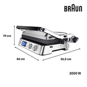 Braun Multıgrıll 9 Pro, Cg9043 Contact Izgara Ve Tost Makinesi
