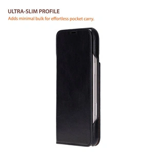 Bloominbag Bloomcase Magic Wallet Onyx Black Apple Iphone 17 Pro Max(6.9") Hakiki Deri Çıkarılabilir Cüzdanlı Telefon Kılıfı görseli 5