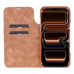 Bloominbag Bloomcase Magic Wallet Onyx Black Apple Iphone 17 Pro (6.3") Hakiki Deri Çıkarılabilir Cüzdanlı Telefon Kılıfı görseli 4