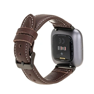 Bloominbag Chalk Ivory Bloom Deri Apple Watch Kordon-44/45/46/49 Mm görseli 2