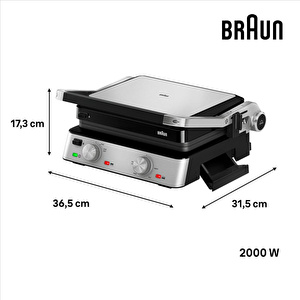 Braun Multigrill 7 Cg7020 Izgaratost