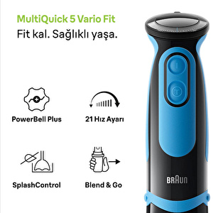 Braun Multiquick 5 El Blenderi Mq5252bk Stgo2