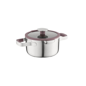 Berghoff Home Elements Kapaklı Güveç Tenceresi 18cm Peppercorn