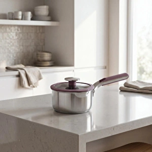 Berghoff Home Elements Kapaklı Tencere 16cm Peppercorn görseli 2